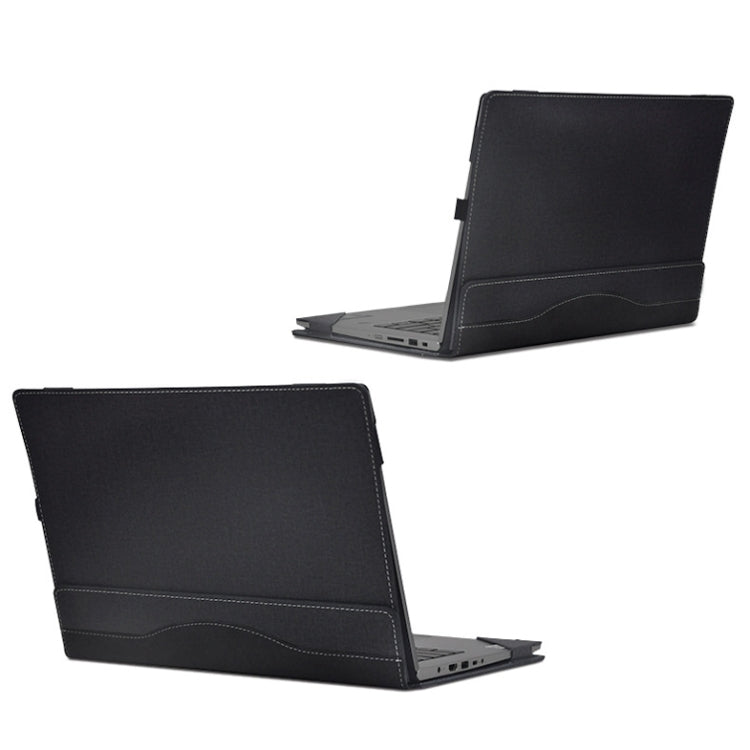 Sandsberg | PU-Leder Laptop-Hülle für HP Spectre X360 15-EB 15,6 (Schwarz)