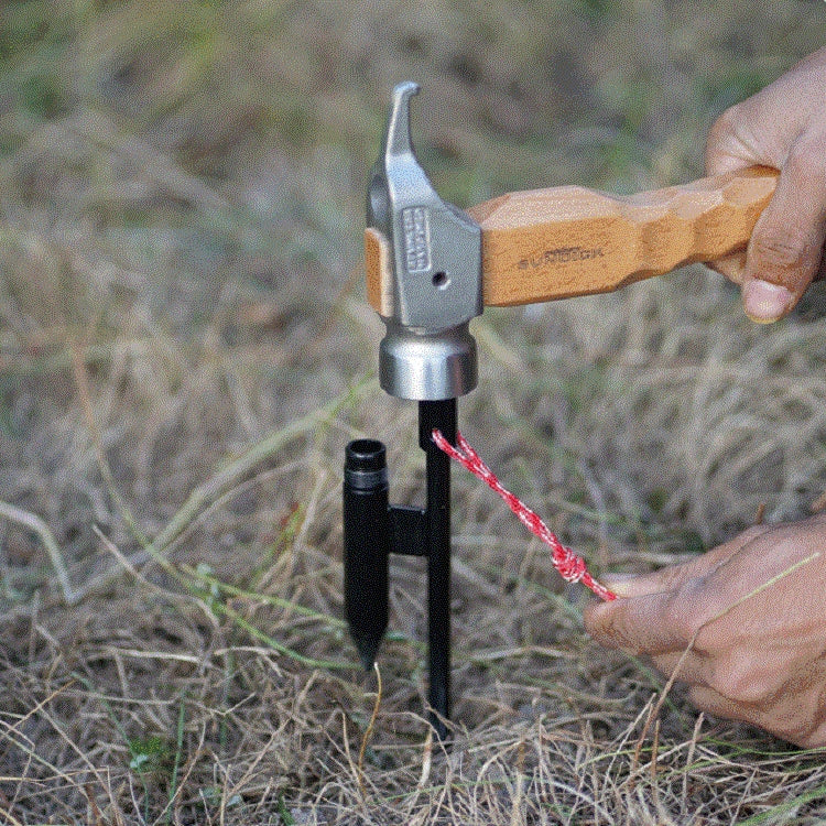 Sandsberg | Outdoor Camping Teleskop Doppelhaken Faltbarer Lichtständer (Grün)