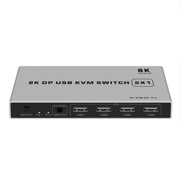 Sandsberg | 8K KYSW59 60HZ DP USB KVM Switch 2-in-1 Computer Sharing Device