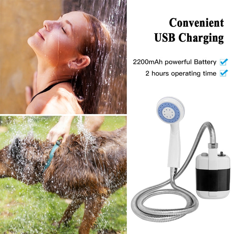 Sandsberg | KE-801 Outdoor Elektro Dusche Camping Wiederaufladbare Tragbare Duschkopf
