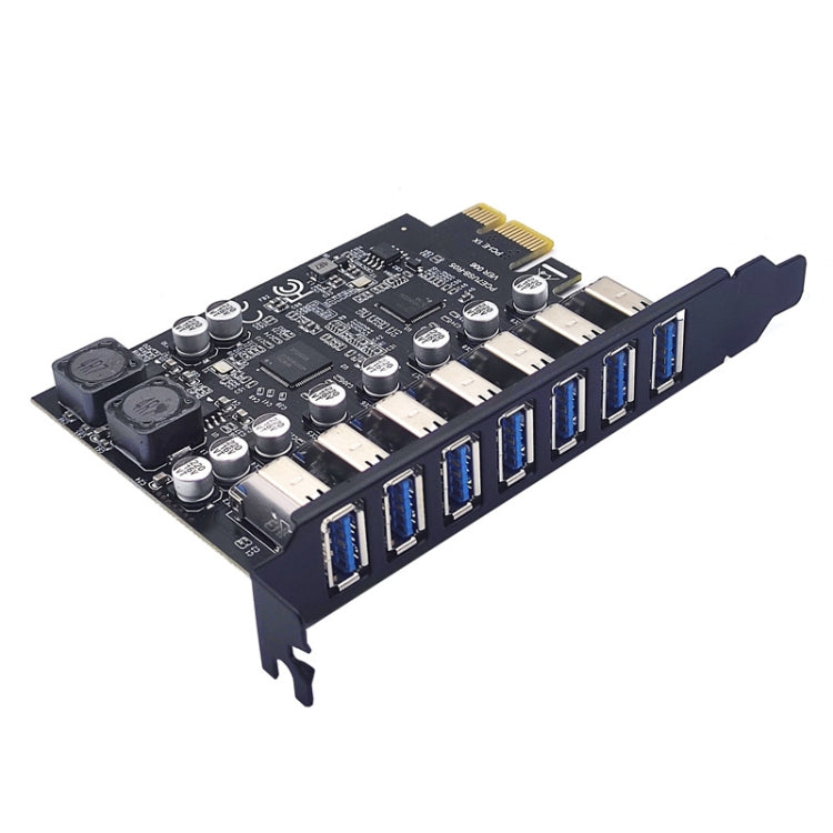 Sandsberg | PCE7USB-R05 PCI-E zu USB 3.2 GEN1 7-Port 19PIN Erweiterungskarte Super Speed 5Gbps