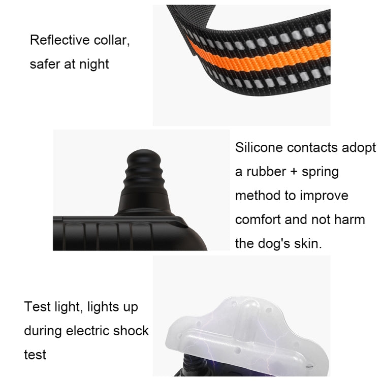 Sandsberg | Smart Electronic Remote Control Hundetrainingsgerät Wasserdicht Haustier Bellen Stopper, Größe: Für-Ein-Hund (Fluorescent Green)