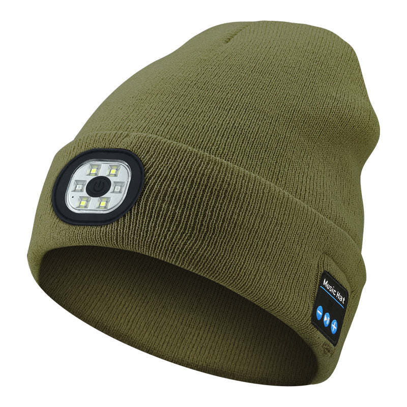 Sandsberg | LED Bluetooth Mütze mit abnehmbaren Lautsprechern