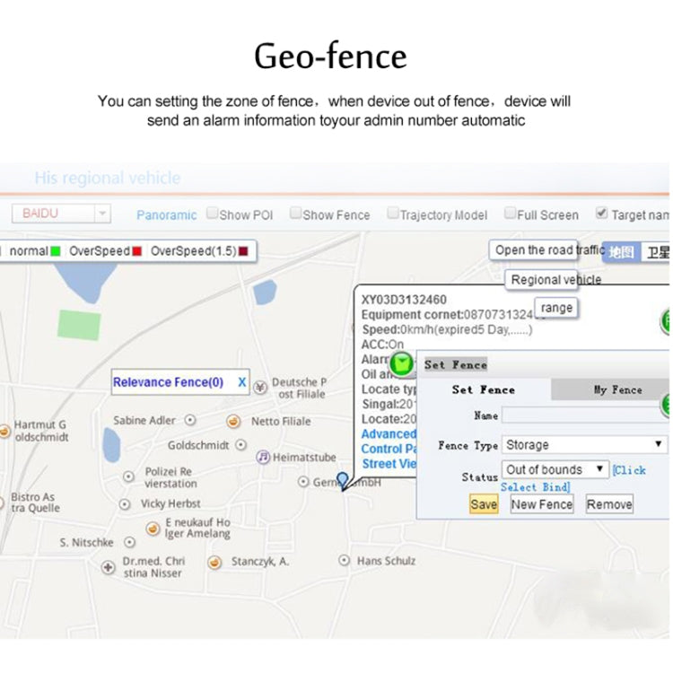 Sandsberg | TK200 2G IP67 Wasserdicht GPS / GPRS / GSM Persönlich / Waren / Haustier / Taschen Locator Haustierhalsband Echtzeit-Tracking-Gerät
