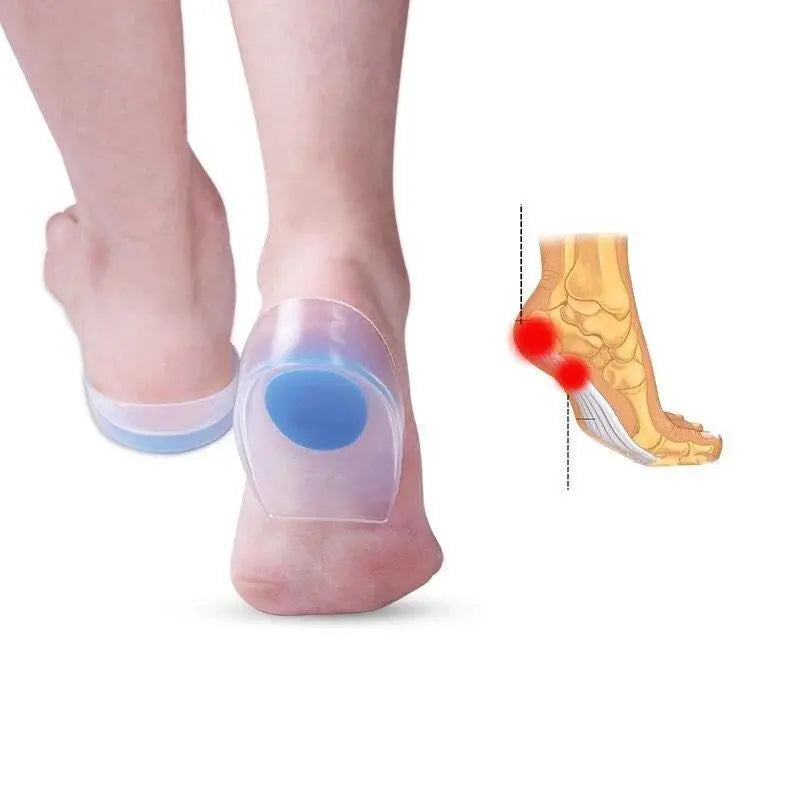 Orthopädische Fersenpolster aus Silikon