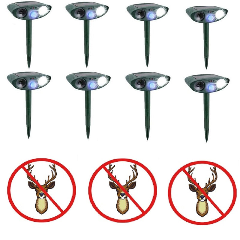 Sandsberg | Ultrasoon hertenverjager, op zonne-energie, voor tuinbescherming