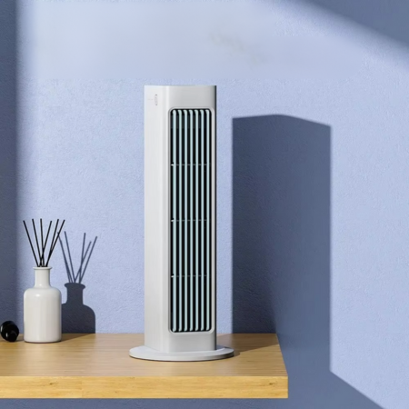 Sandsberg | Ultra-leiser wandmontierter bladeless Ventilator - Leistungsstarker und kompakter Luftkühler für Zuhause und Büroräume