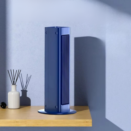 Sandsberg | Ultra-leiser wandmontierter bladeless Ventilator - Leistungsstarker und kompakter Luftkühler für Zuhause und Büroräume