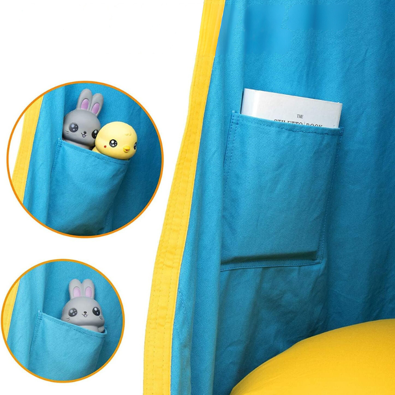 Sandsberg | Schwebesitz-Hängesack für Kinder ab 6 Jahren – Outdoor & Indoor geeignet