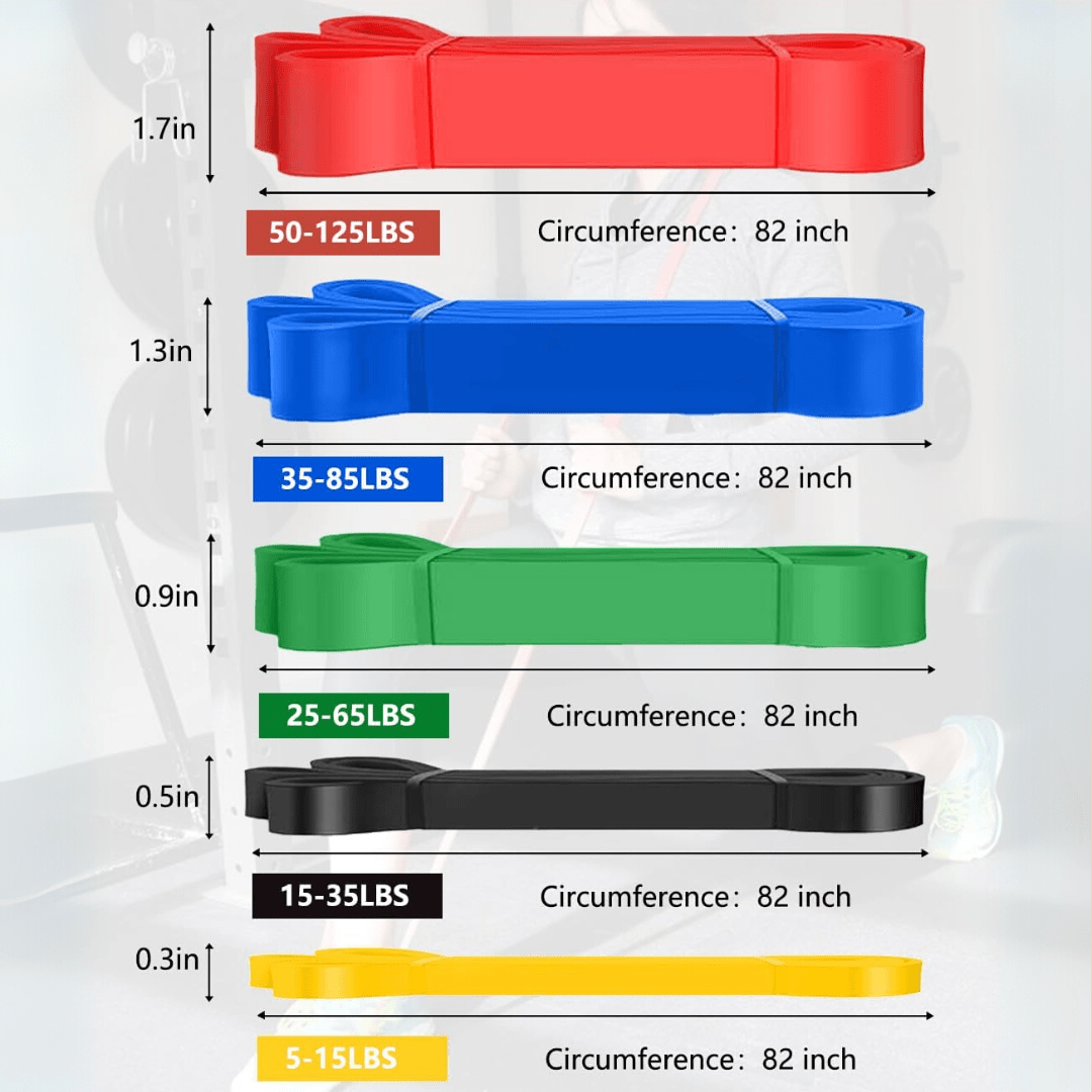 Sandsberg | Pull-up Unterstützung Reifen Set für Pull-up Unterstützung & Kraftsteigerung