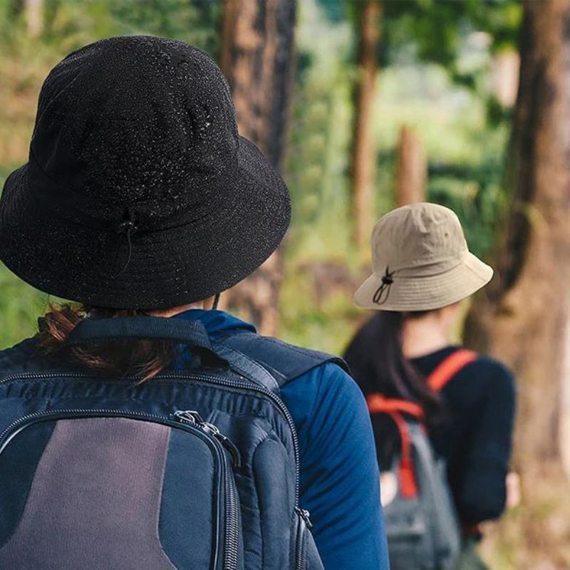 Brisa | Wasserdichter faltbarer Bucket Hat | SPF 50+ breiter Rand Sonnenhut | Sicher in der Sonne