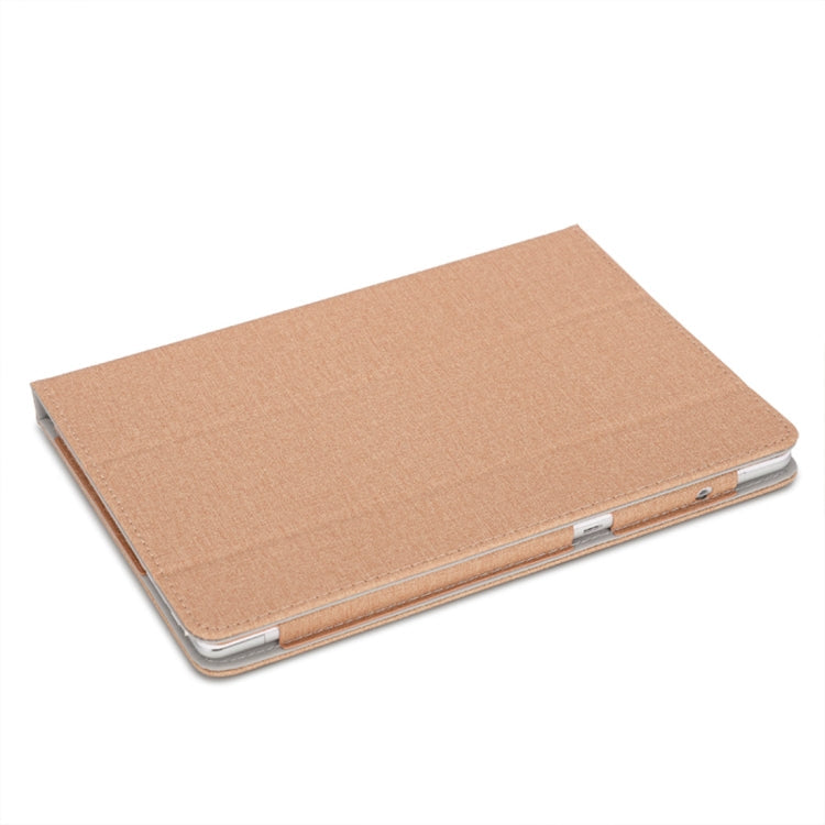 Sandsberg | Anti-Rutsch Textur Horizontal Flip PU Leder Schutzhülle für ONDA X20, mit dreifach faltbarem Halter (Gold)
