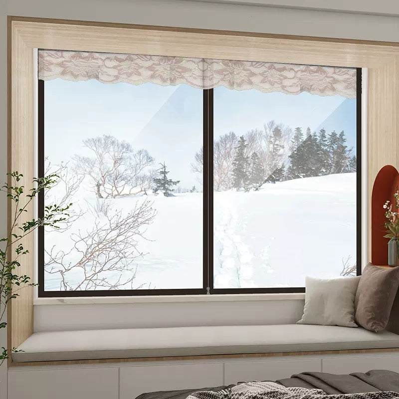 winddichte Schlafzimmer dicker warme Vorhang