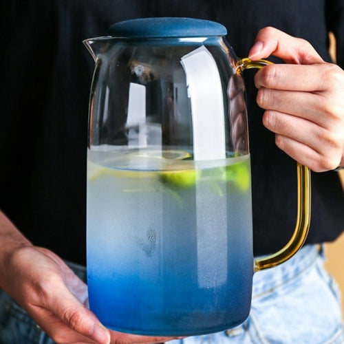 Wasserkrug Glas Wasserkrug Heimgebrauch Wasserkocher Teekanne Glas Wasserkrug