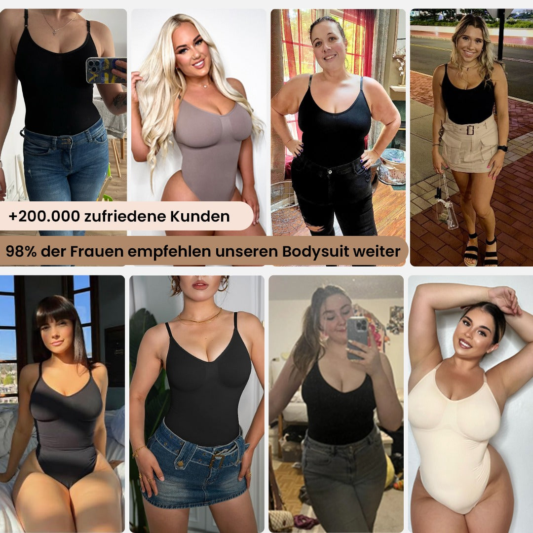 Bodysuit Sculpting Shapewear mit Shorts – Perfekte Form und Komfort für jeden Anlass