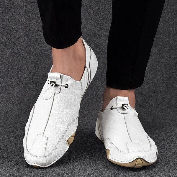 Schlupfschuhe aus Leder