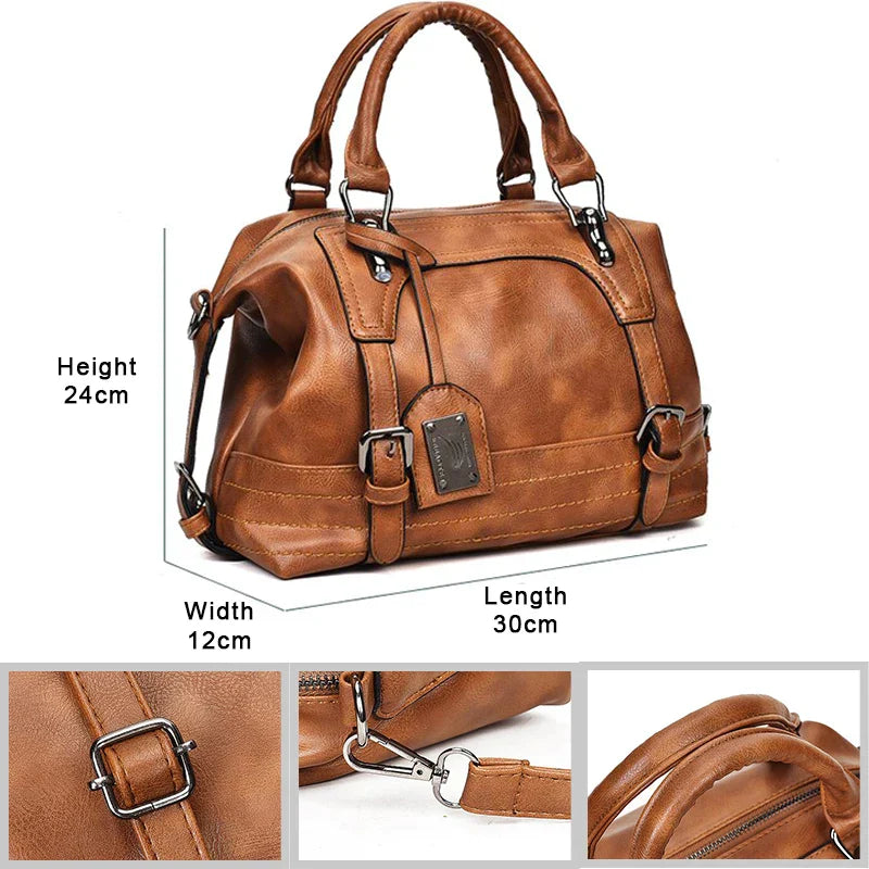 CHICTRAVEL | Vintage Schultertasche Damen | Stilvolles Accessoire | Praktisch und Trendy