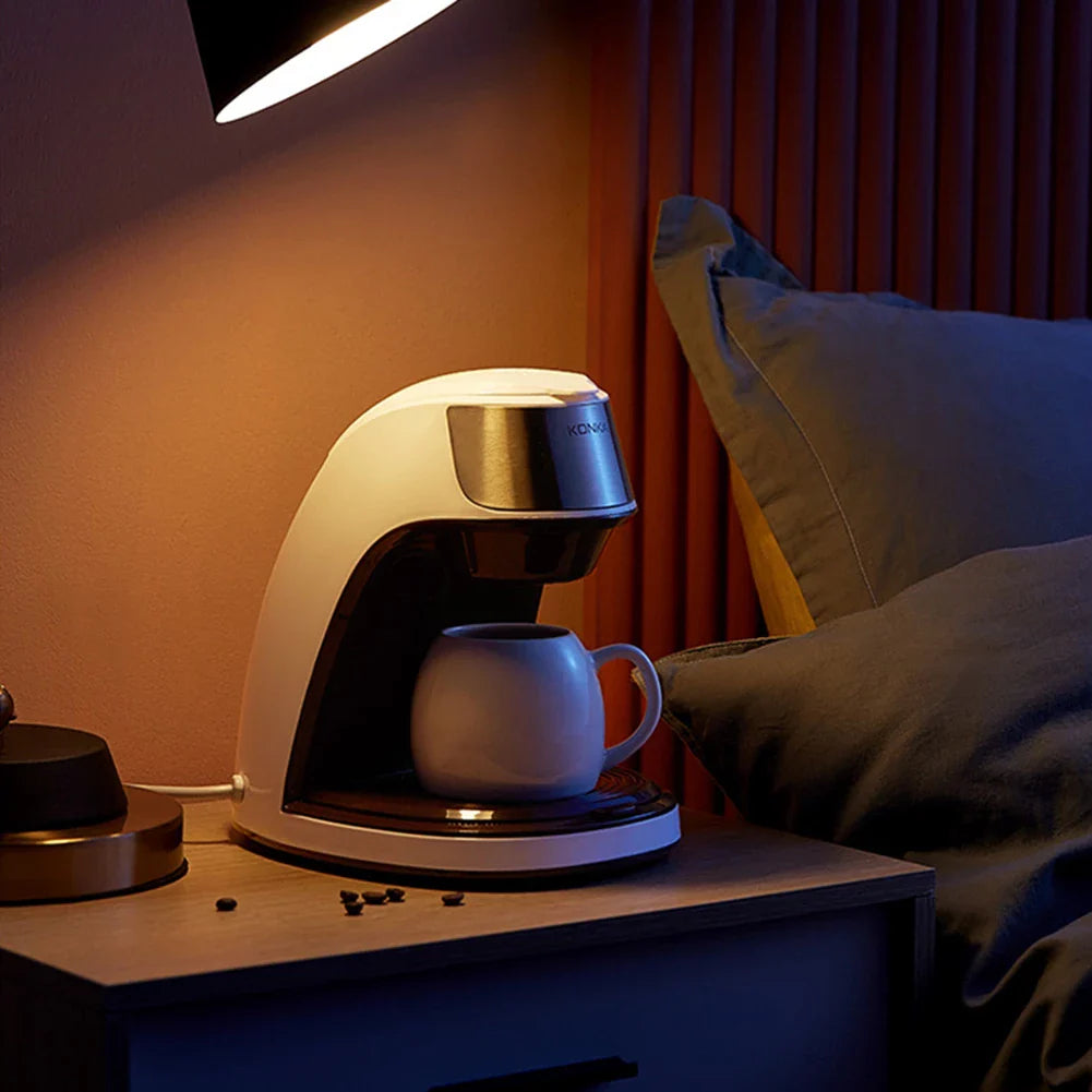 Vollautomatische Kaffeemaschine Home Office Mini Amerikanisch Klein Tragbare Kaffeemaschine