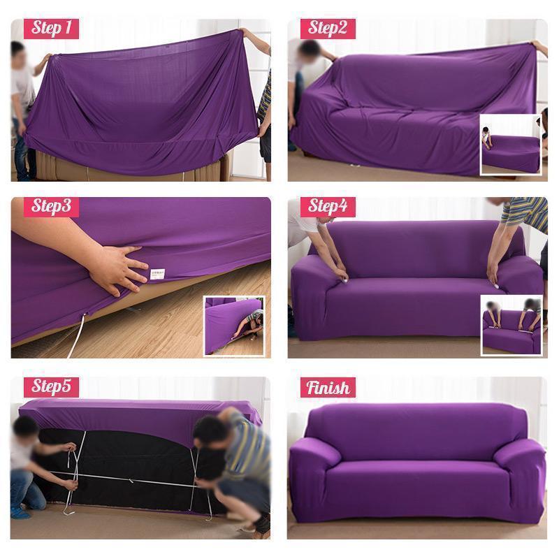 Elastischer Sofabezug