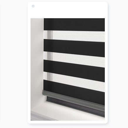 Weicher Gaze-Vorhang, Halbschattierungs-Rollvorhang, Roll-Up-Vorhang, elektrischer Zebra-Vorhang