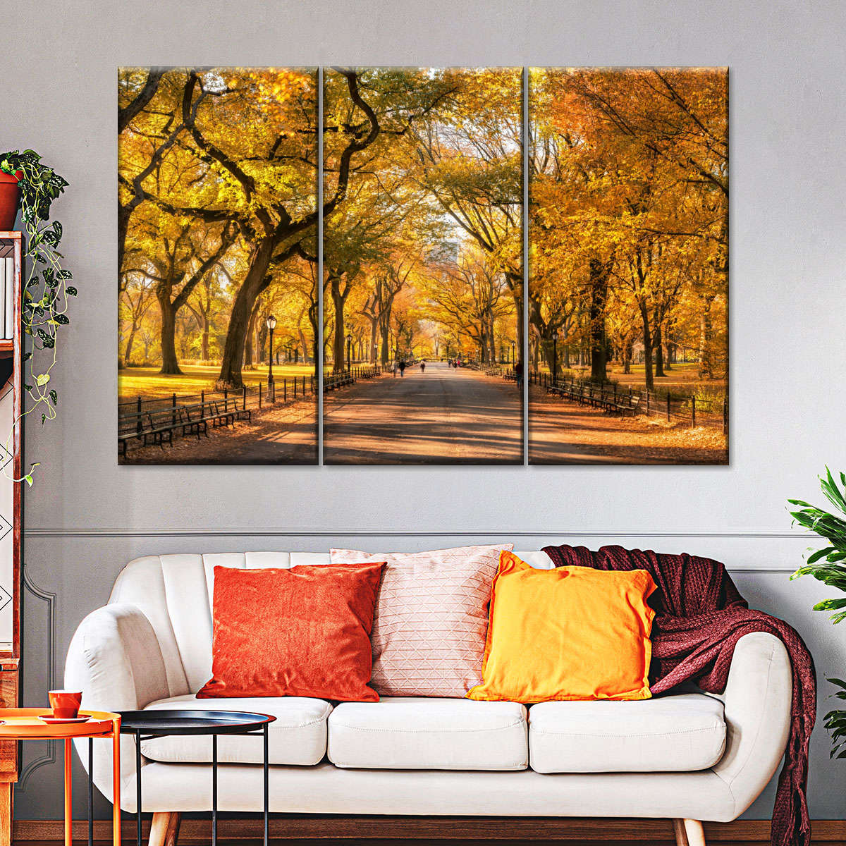 Sandsberg | Herbst im Central Park New York Wandkunst