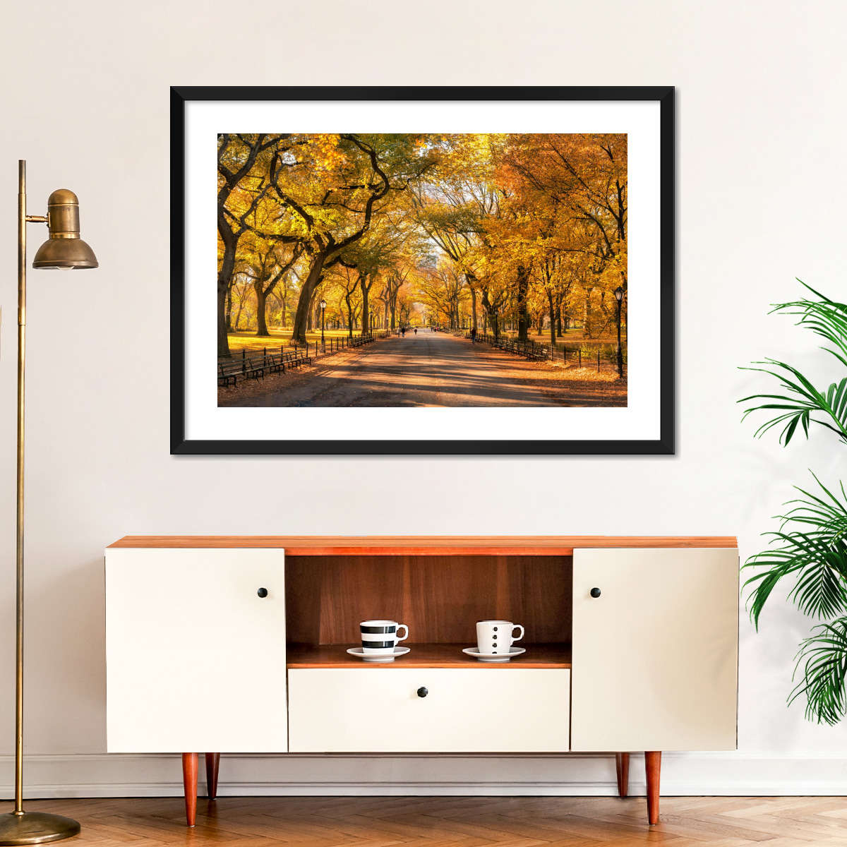 Sandsberg | Herbst im Central Park New York Wandkunst