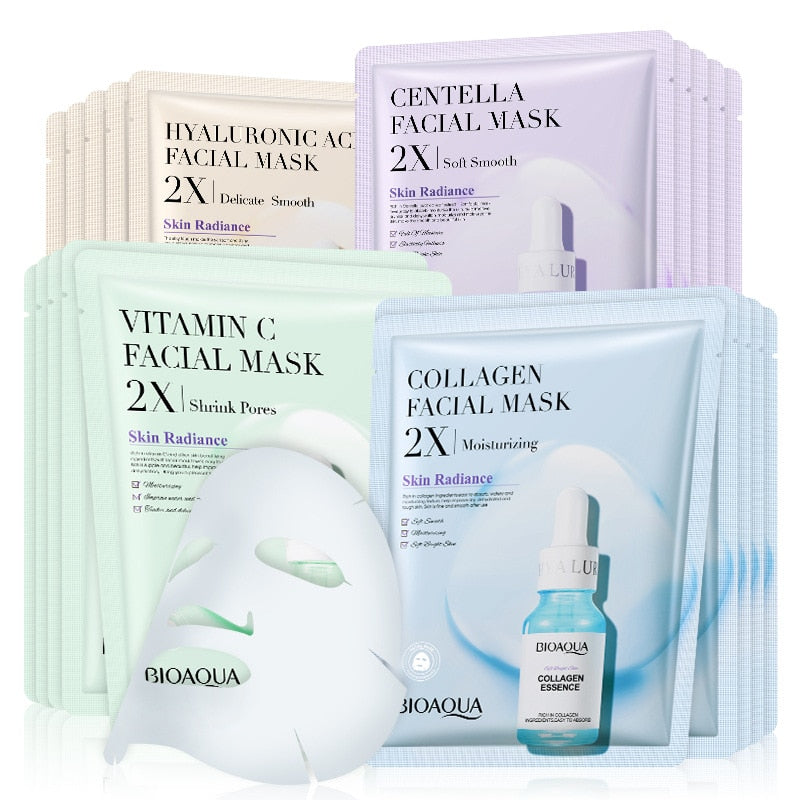 Centella Kollagen-Gesichtsmaske für Hautstrahlung, aufhellende Maske