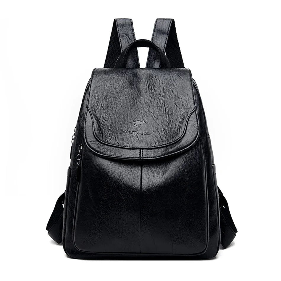 Sandsberg Leder Rucksack für Damen