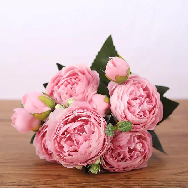 Eleganz Seiden-Peony-Arrangement