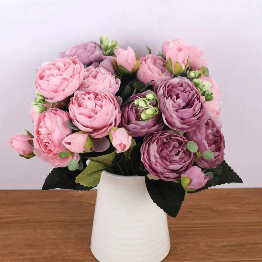 Eleganz Seiden-Peony-Arrangement