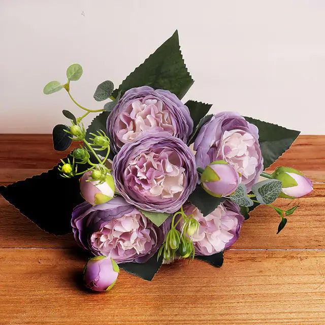 Eleganz Seiden-Peony-Arrangement