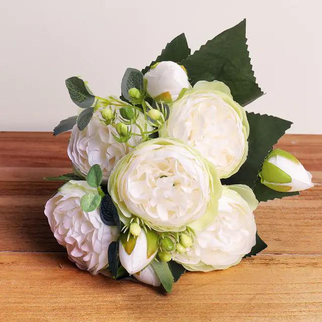 Eleganz Seiden-Peony-Arrangement