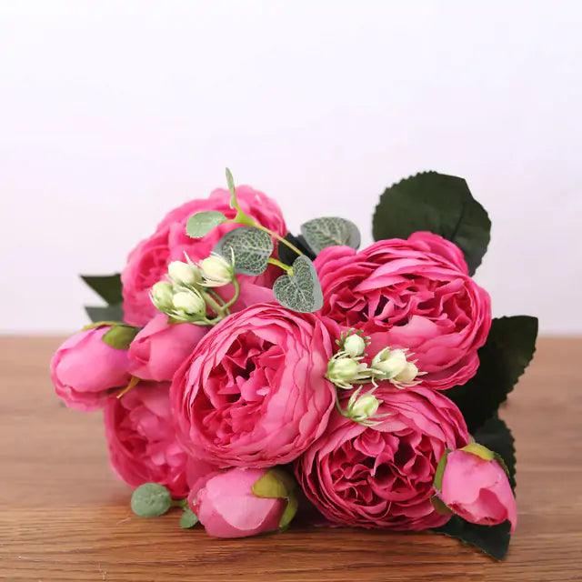 Eleganz Seiden-Peony-Arrangement