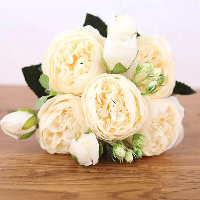 Eleganz Seiden-Peony-Arrangement