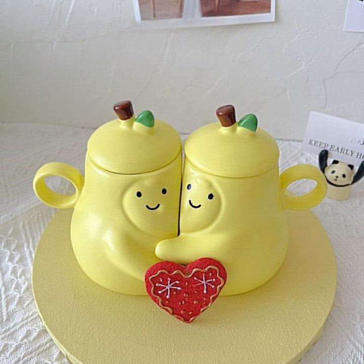 Cuddly Pear Keramisches Duo Becher