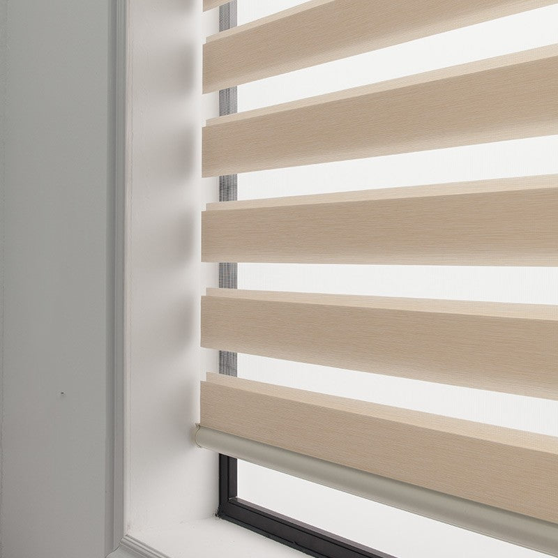 Weicher Gaze-Vorhang, Halbschattierungs-Rollvorhang, Roll-Up-Vorhang, elektrischer Zebra-Vorhang