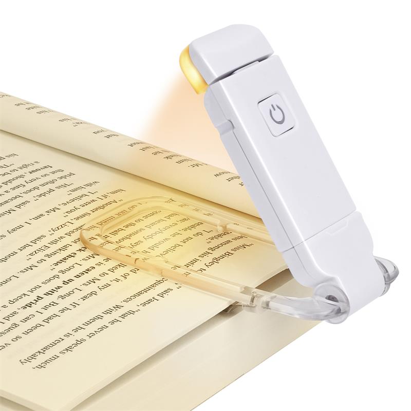 LED USB oplaadbare leeslamp, instelbare helderheid, oogbescherming