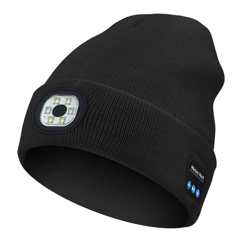 Sandsberg | LED Bluetooth Mütze mit abnehmbaren Lautsprechern