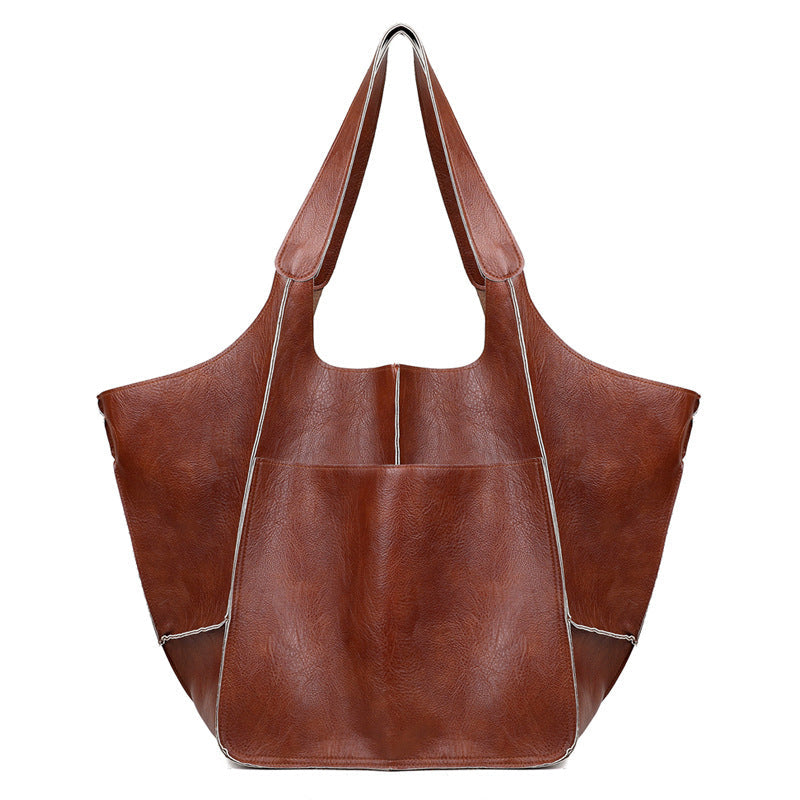 Übergroße Weekender-Handtaschen Aus Leder