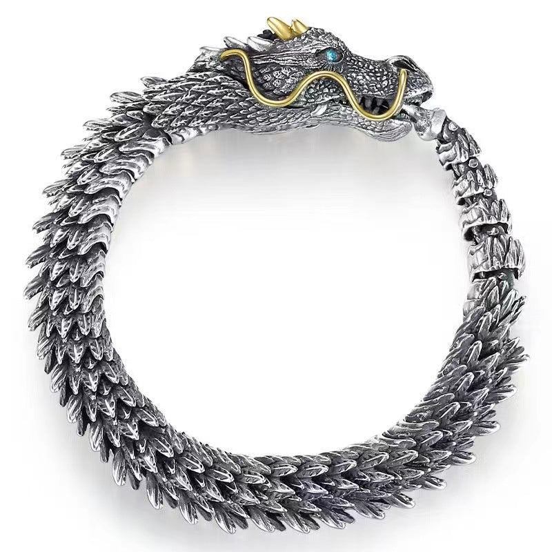 Handgefertigtes Drachenkettenarmband
