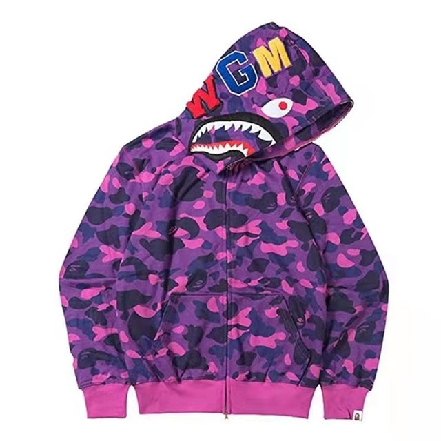 Herren Shark Camouflage Hoodies