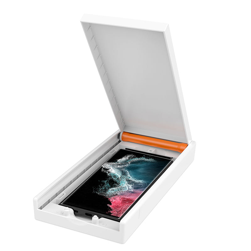 Premium Displayschutzfolie mit Installationsbox für Galaxy S23 Ultra