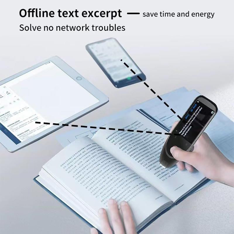 Elektronik Übersetzung Stift (1 Box), Schulbedarf, Elektronik Tragbarer Smart Stift, Scan Übersetzer, Digitaler Übersetzungsstift Elektronik, Unterstützt 2-Wege Übersetzung (Benötigt Wifi-Verbindung), Elektronik Bildungsgeräte