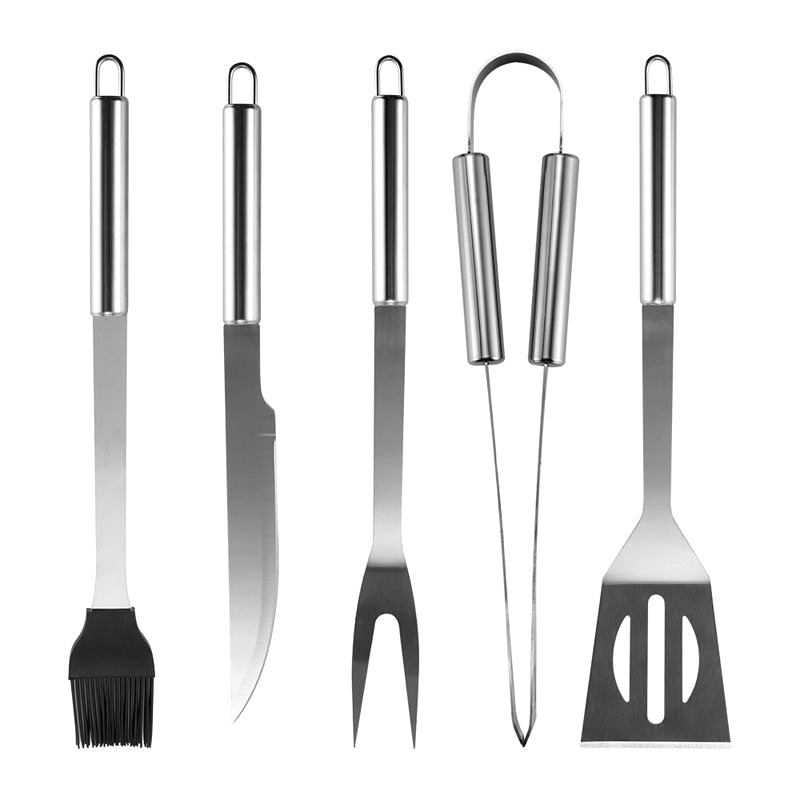 Sandsberg | BBQ Grill Werkzeug Set Grill Werkzeuge Outdoor Camping Kochwerkzeug Set
