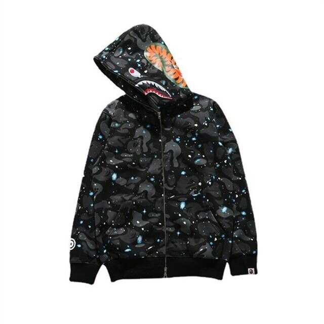 Herren Shark Camouflage Hoodies
