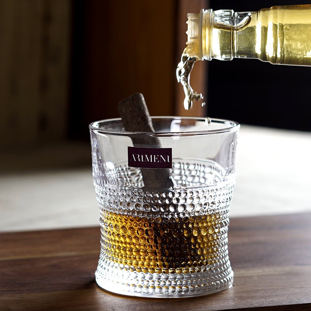 Bohemian Perlen Tropfen Whiskey Becher Set