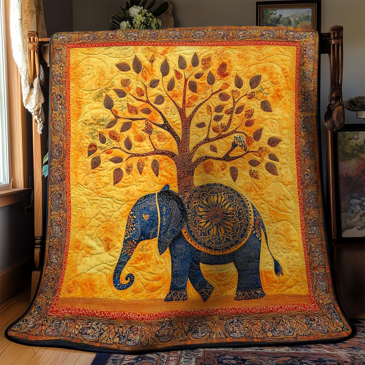 Elephant Tree Quilt