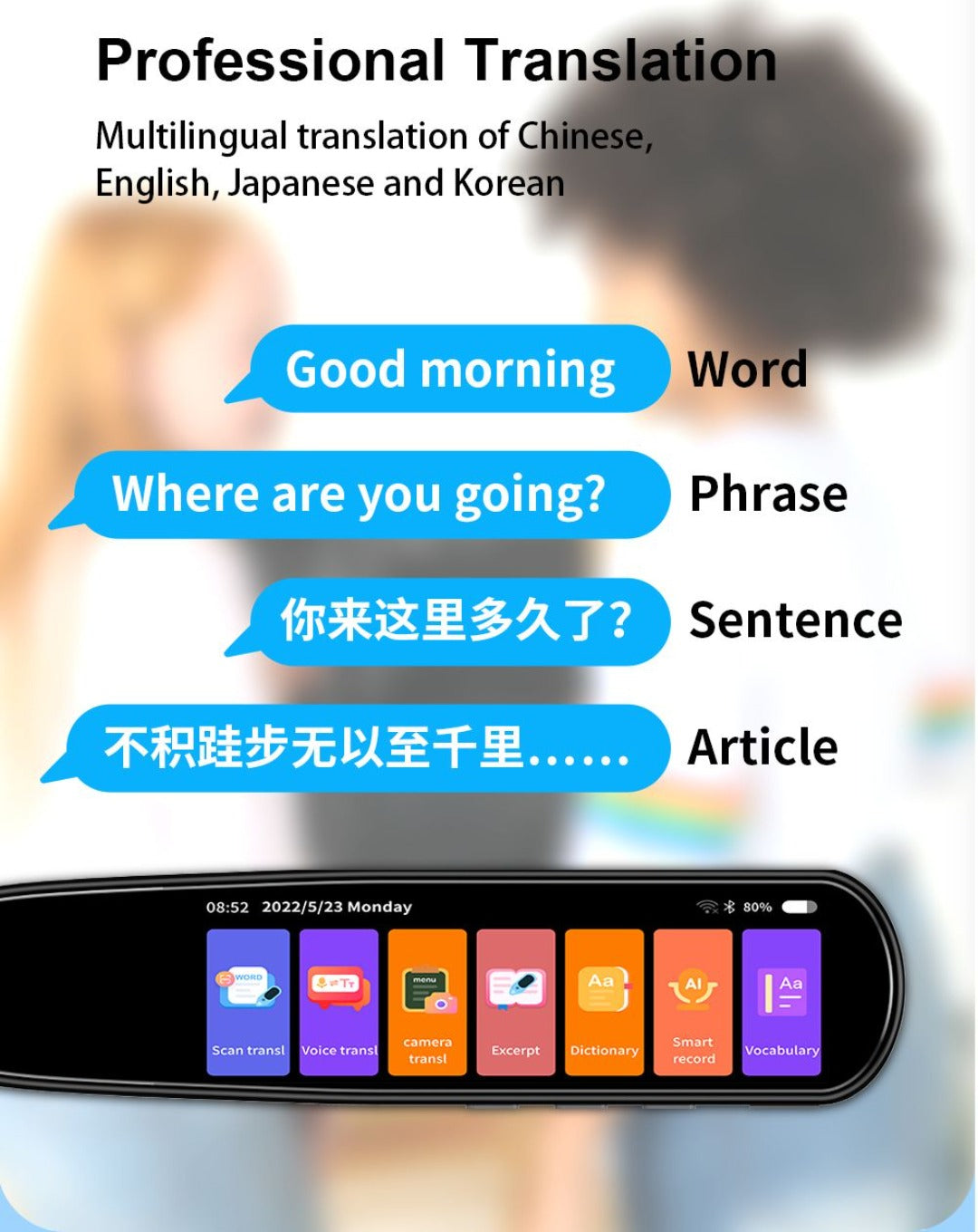 FORMOR X5 Pro - Klang & Text