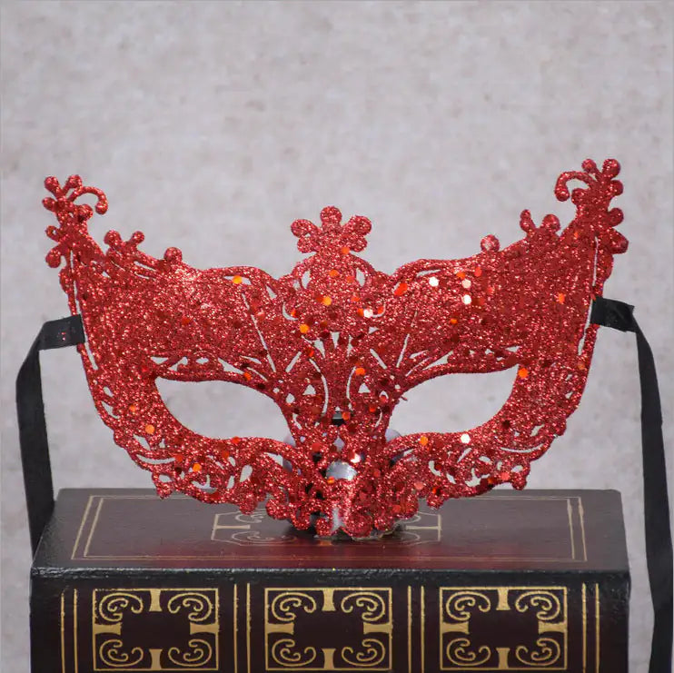 Abschlussball-Make-up-Kostüm, Spitzenmaske