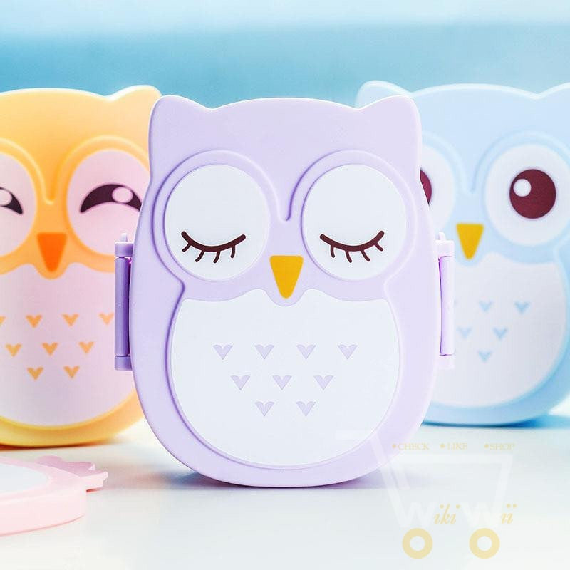 Cartoon Süße Eule Lunchbox